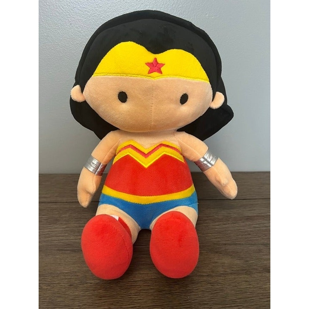 DC Comics Wonder Woman Plush Stuffed Toy Hallmark Itty Bittys Biggy Superhero